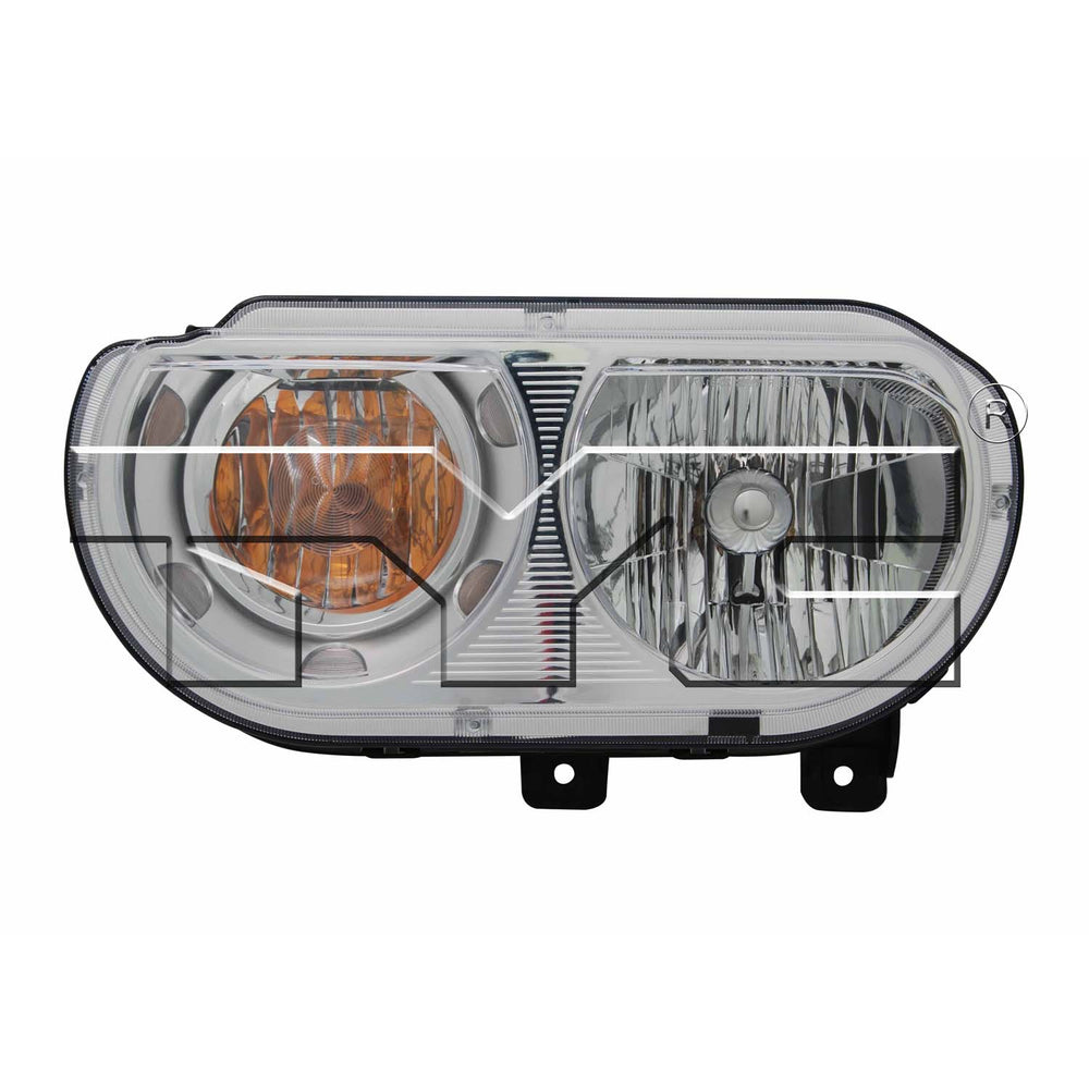 Halogen Headlight Front Lamp for 08-14 Dodge Challenger Left Driver CAPA