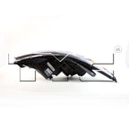 Headlight Front Lamp for 11-14 Hyundai Sonata GLS Right Passenger CAPA