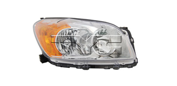Headlight Front Lamp for 09-12 Toyota RAV-4 Non-Sport/US Built Right Passenger