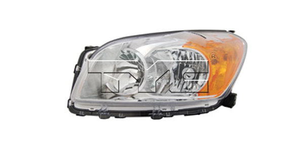 Headlight Front Lamp for 09-12 Toyota RAV-4 Non-Sport/US Built Left Driver
