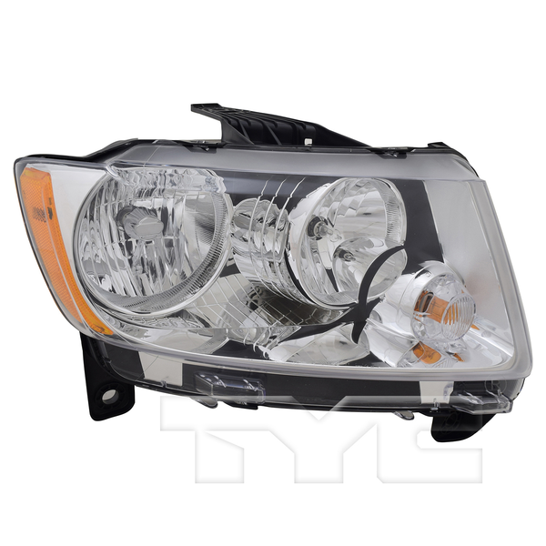 Halogen Headlight Front Lamp Right Passenger for 11-13 Jeep Grand Cherokee