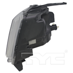 Black Headlight Front Lamp (w/o Logo) Right Passenger for 13-17 Jeep Compass