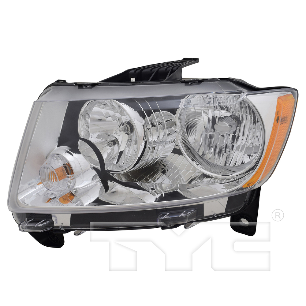 Halogen Headlight Front Lamp Left Driver for 11-13 Jeep Grand Cherokee