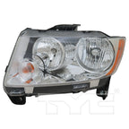 Headlight Front Lamp for 11-13 Jeep Compass Left Driver CAPA