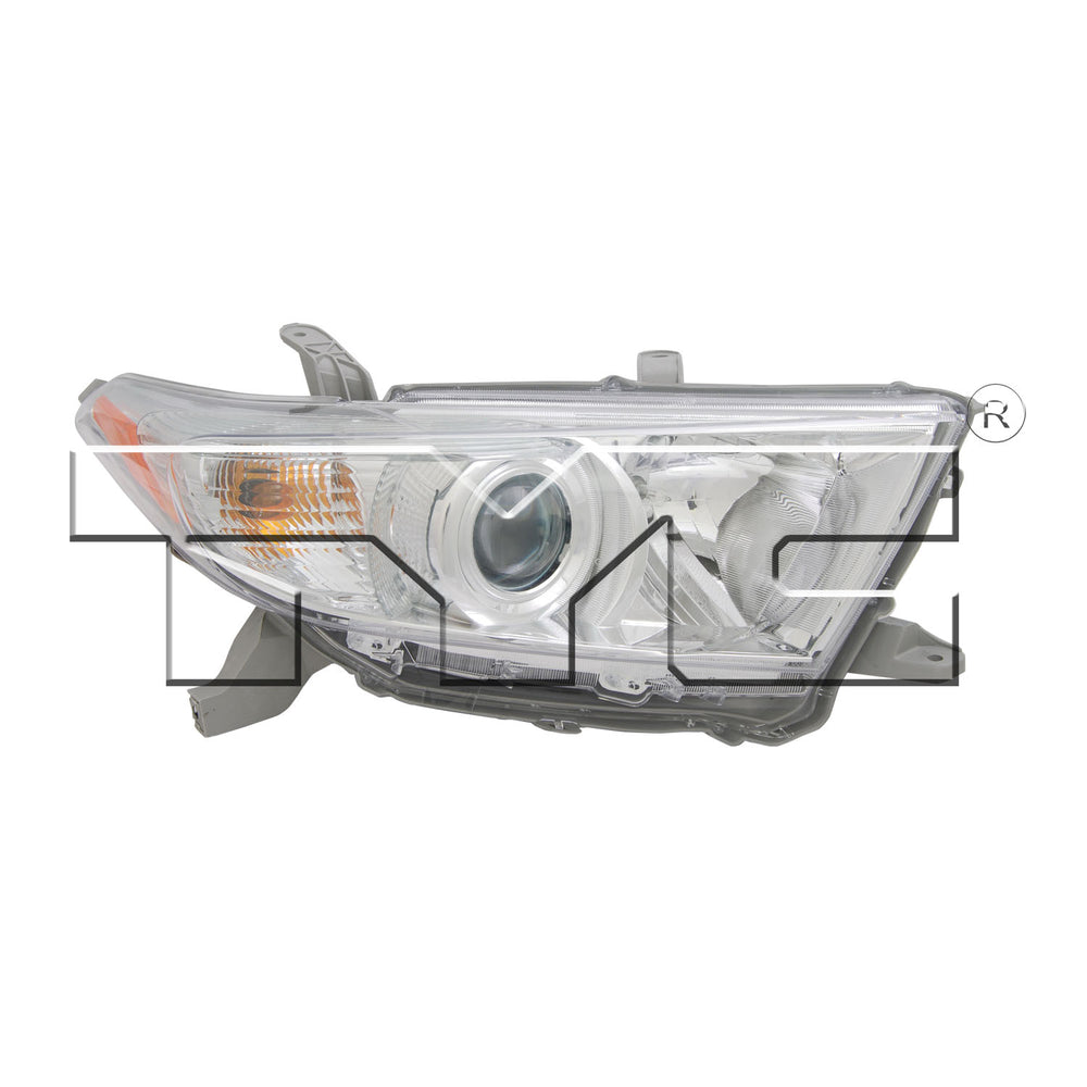 Headlight Lamp for 11-13 Toyota Highlander US Built/Non-Hybrid Right Passenger