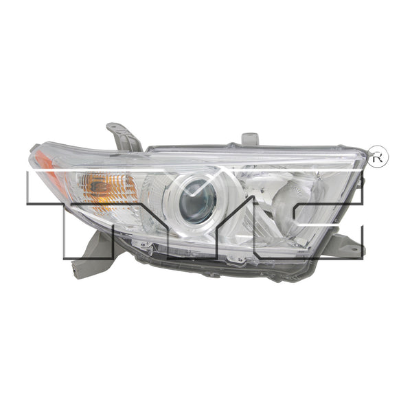Headlight Lamp for 11-13 Toyota Highlander US Built/Non-Hybrid Right Passenger