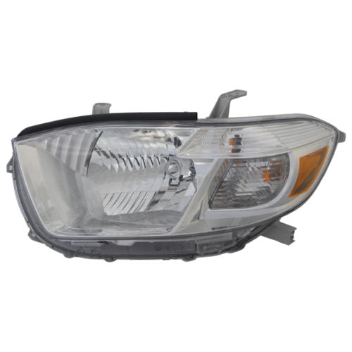 Headlight for 11-13 Toyota Highlander US Built/Non-Hybrid Left Driver CAPA