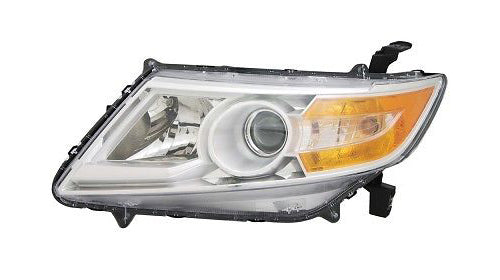 Halogen Headlight Front Lamp for 11-13 Honda Odyssey Right Passenger CAPA