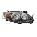 Headlight for 11-13 Toyota Corolla US Built/Black S/ SRX Right Passenger