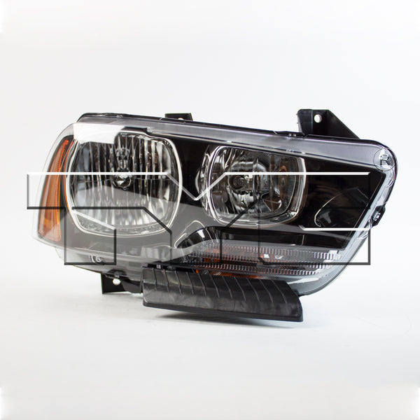 Halogen Headlight Front Lamp for 11-14 Dodge Charger Right Passenger CAPA