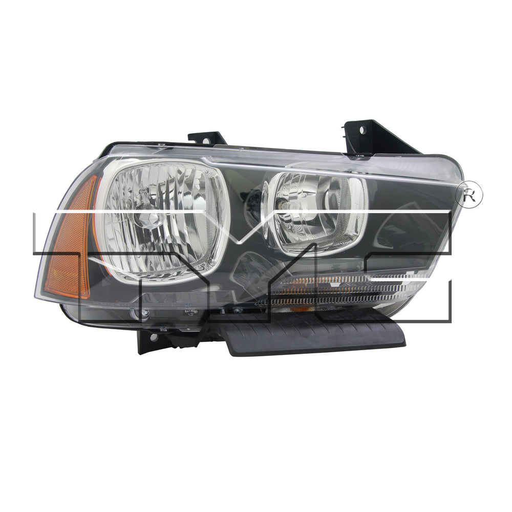 Halogen Headlight Front Lamp for 11-14 Dodge Charger Right Passenger