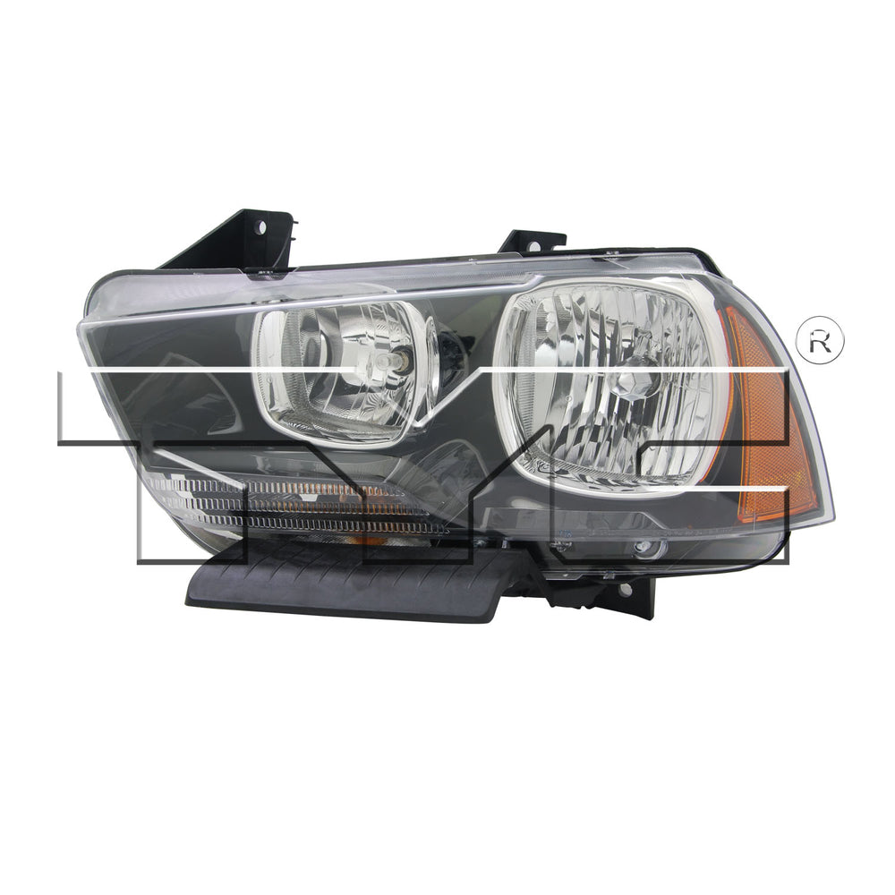 Halogen Headlight Front Lamp for 11-14 Dodge Charger Left Driver