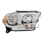 Halogen Headlight Headlamp for 11-13 Dodge Durango w/Chrome Right Passenger