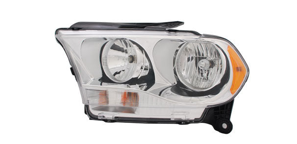 Halogen Headlight Lamp for 11-13 Dodge Durango w/Chrome Left Driver CAPA