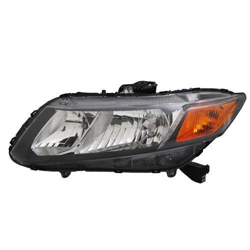 Headlight Lamp for 12-12 Honda Civic Sedan/Coupe Non-Hybrid Right Passenger CAPA