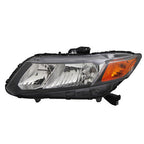 Headlight Lamp for 12-12 Honda Civic Sedan/Coupe Non-Hybrid Right Passenger CAPA