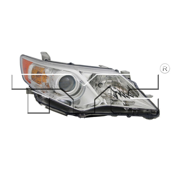 Headlight Front Lamp for 12-14 Toyota Camry (L/LE/XLE/Hybrid) Right Passenger