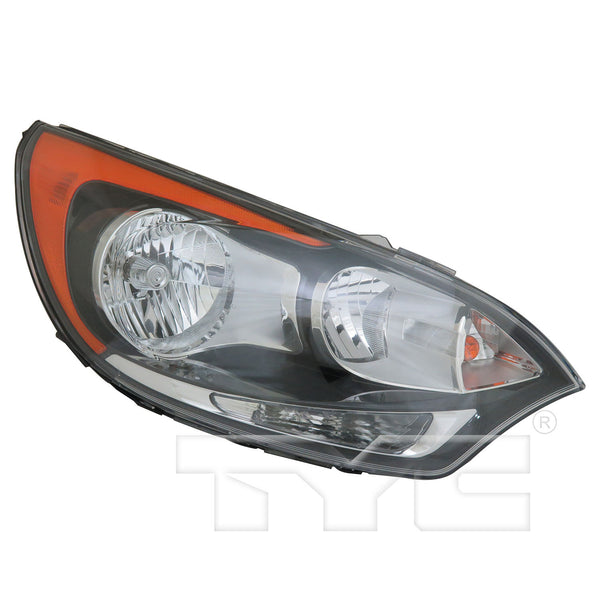 Halogen Headlight for 12-17 Kia Rio5 Hatchback w/o LED Position Passenger CAPA