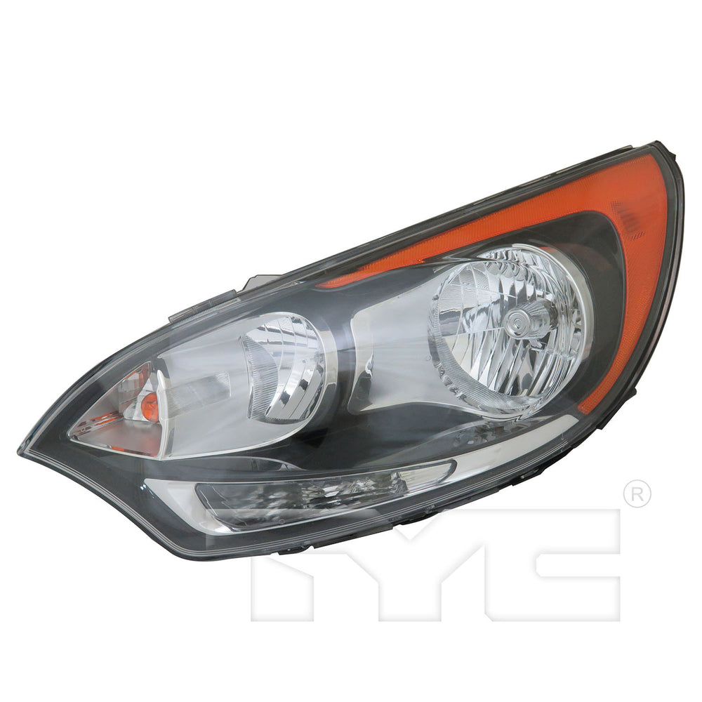 Halogen Headlight for 12-17 Kia Rio5 Hatchback w/o LED Position Driver CAPA