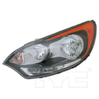 Halogen Headlight for 12-17 Kia Rio5 Hatchback w/o LED Position Driver CAPA