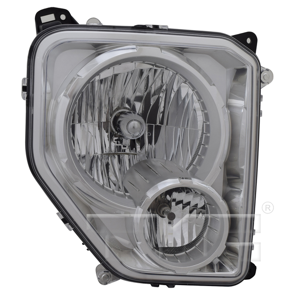 Headlight Front Lamp for 08-12 Jeep Liberty w/Fog Light Right Passenger Side