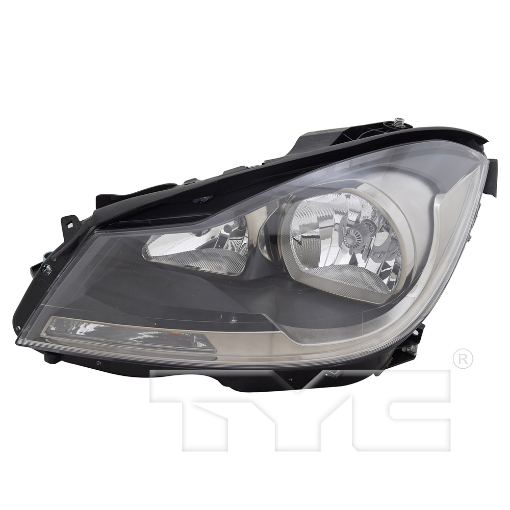 Headlight Front Lamp Left Driver for 12-15 Mercedes Benz C-Class Coupe