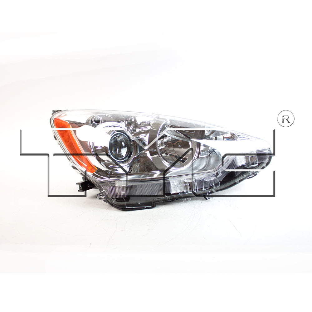 Headlight Front Lamp for 12-14 Toyota Prius C Right Passenger CAPA