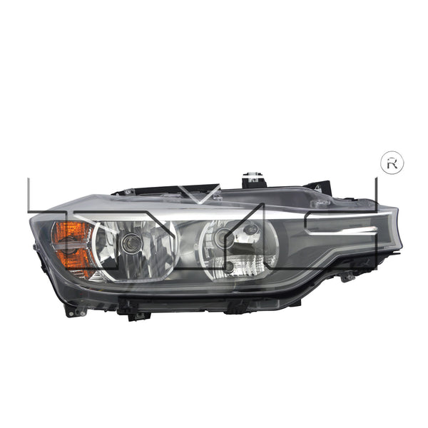 Halogen Headlight for 12-15 BMW 3 Series Sedan/14-15 Wagon Right Passenger