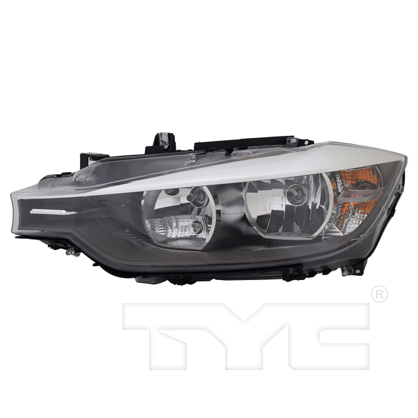 Halogen Headlight Left Driver for 12-15 BMW 3 Series Sedan/14-15 Wagon