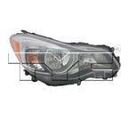 Halogen Headlight for 12-15 Subaru Impreza/13-15 XV Crosstrek Right Passenger
