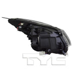 Halogen Headlight Front Lamp for 15-16 Subaru Impreza Black Left Driver CAPA