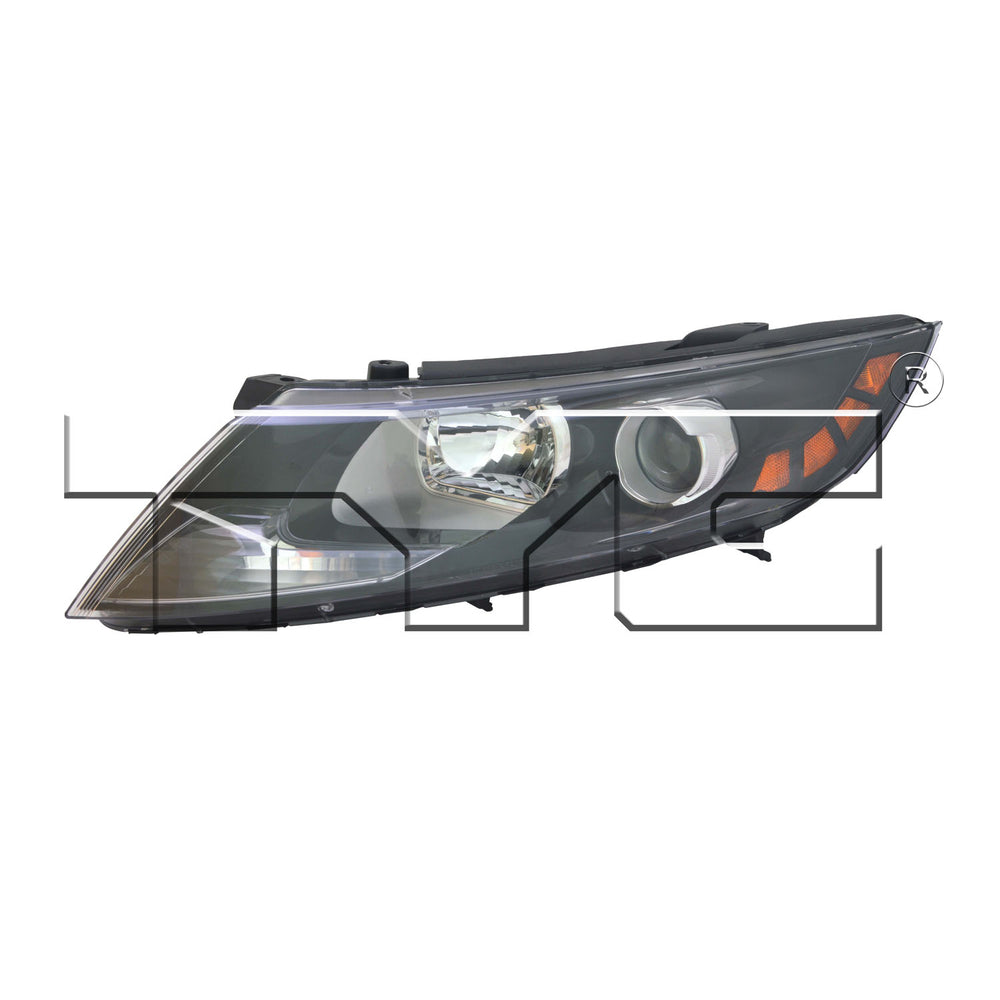 Halogen Headlight Front Lamp for 12-13 Kia Optima (US Built) Left Driver