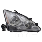 Halogen Headlight Front Lamp Left Driver for 09-10 Lexus IS250/350