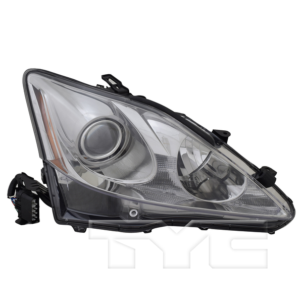 Halogen Headlight Front Lamp Left Driver for 09-10 Lexus IS250/350