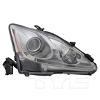 Halogen Headlight Right for 11-13 Lexus IS250/350 Sedan/12-15 Convertible