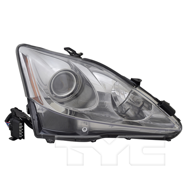 Halogen Headlight Right for 11-13 Lexus IS250/350 Sedan/12-15 Convertible