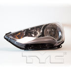 Headlight for 12-17 Hyundai Veloster (Multireflector Non-Turbo) Left CAPA
