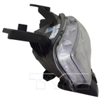 Halogen Headlight Chrome Left Driver for 16-16 Dodge Dart (SE/Aero/Limited)