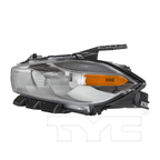 Halogen Headlight Front Lamp (Chrome) Left Driver for 13-15 Dodge Dart