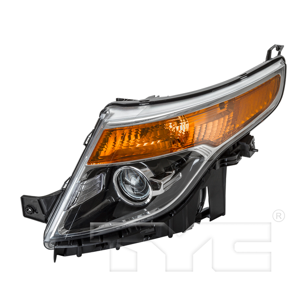 Halogen Headlight for 11-15 Ford Explorer (w/o Logo)  Left Driver Side