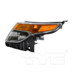 Halogen Headlight for 11-15 Ford Explorer (w/o Logo)  Left Driver Side