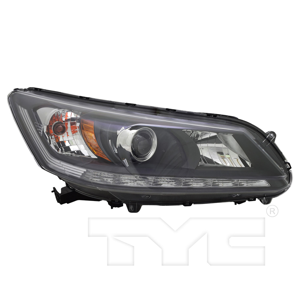 Halogen Headlight Lamp for 13-15 Honda Accord Sedan EX-L V6 Passenger Right