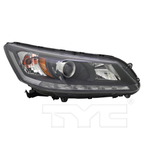 Halogen Headlight Lamp for 13-15 Honda Accord Sedan EX-L V6 Passenger Right