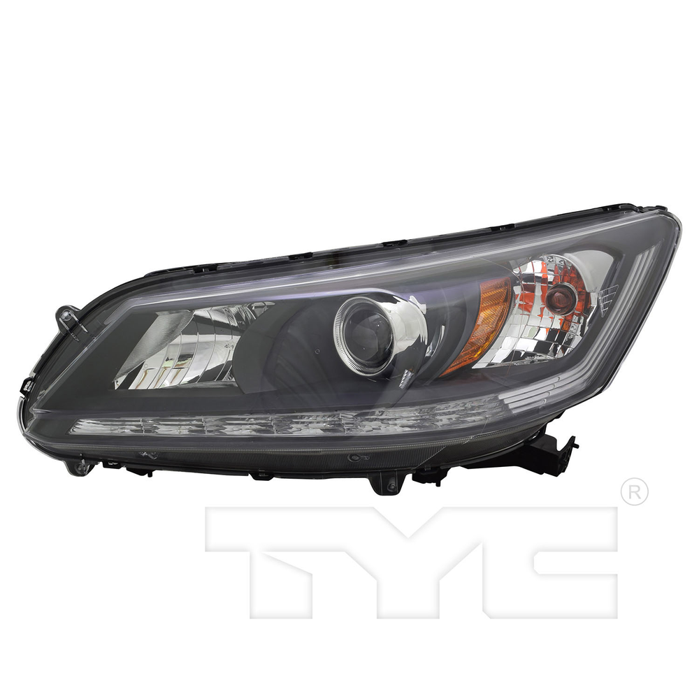 Halogen Headlight Lamp for 13-15 Honda Accord Sedan EX-L V6 Left Driver