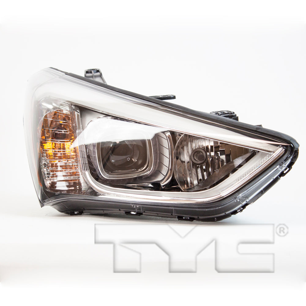 Halogen Headlight Lamp for 13-16 Hyundai Santa Fe Sport Right Passenger CAPA