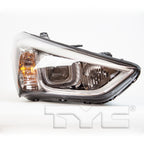Halogen Headlight Lamp for 13-16 Hyundai Santa Fe Sport Right Passenger CAPA
