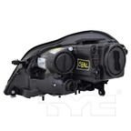 Halogen Headlight Front Lamp Right Passenger for 07-12 Mercedes Benz GL-Class