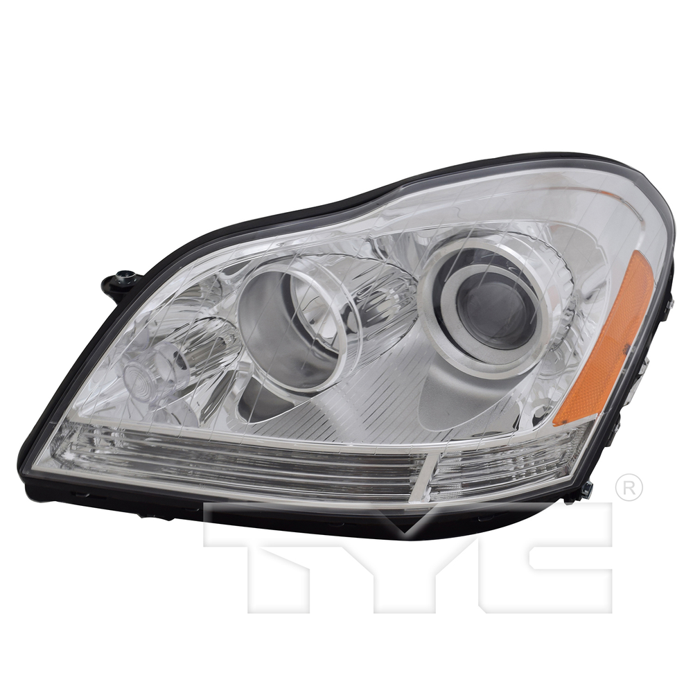 Halogen Headlight Front Lamp Left Driver for 07-12 Mercedes Benz GL-Class