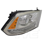 Headlight for 13-15 Dodge Ram Pickup w/o Logo Chrome Right Passenger CAPA