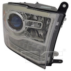 Headlight for 13-15 Dodge Ram Pickup w/o Logo Chrome Right Passenger CAPA